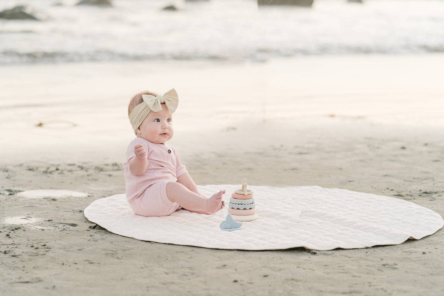 Marlowe & Co - Classic Stacking Teething Ring Toy