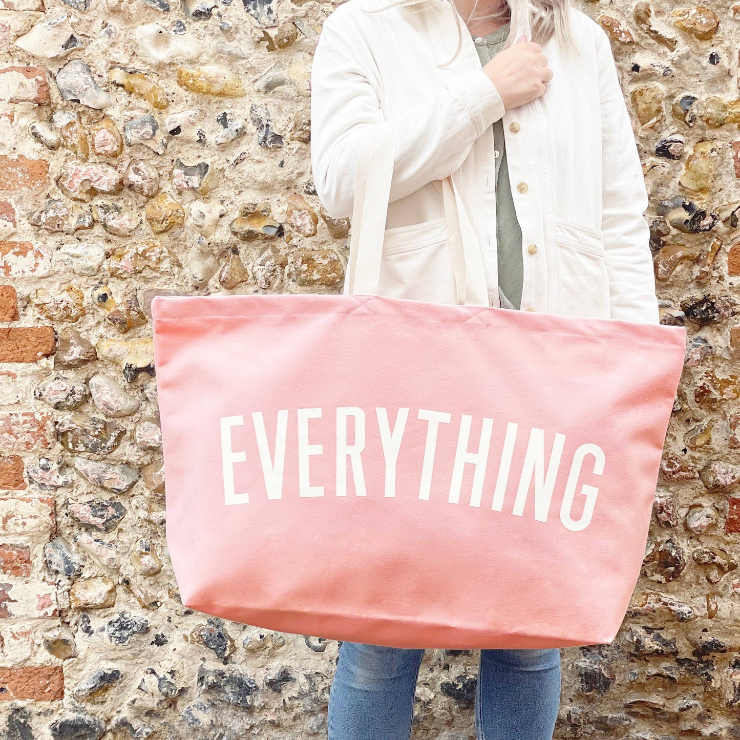 Alphabet Bags - Everything - Pink REALLY Big Bag