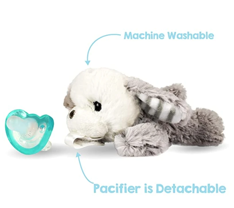 RaZbaby - RaZbuddy Palmer Puppy Paci/Teether Holder