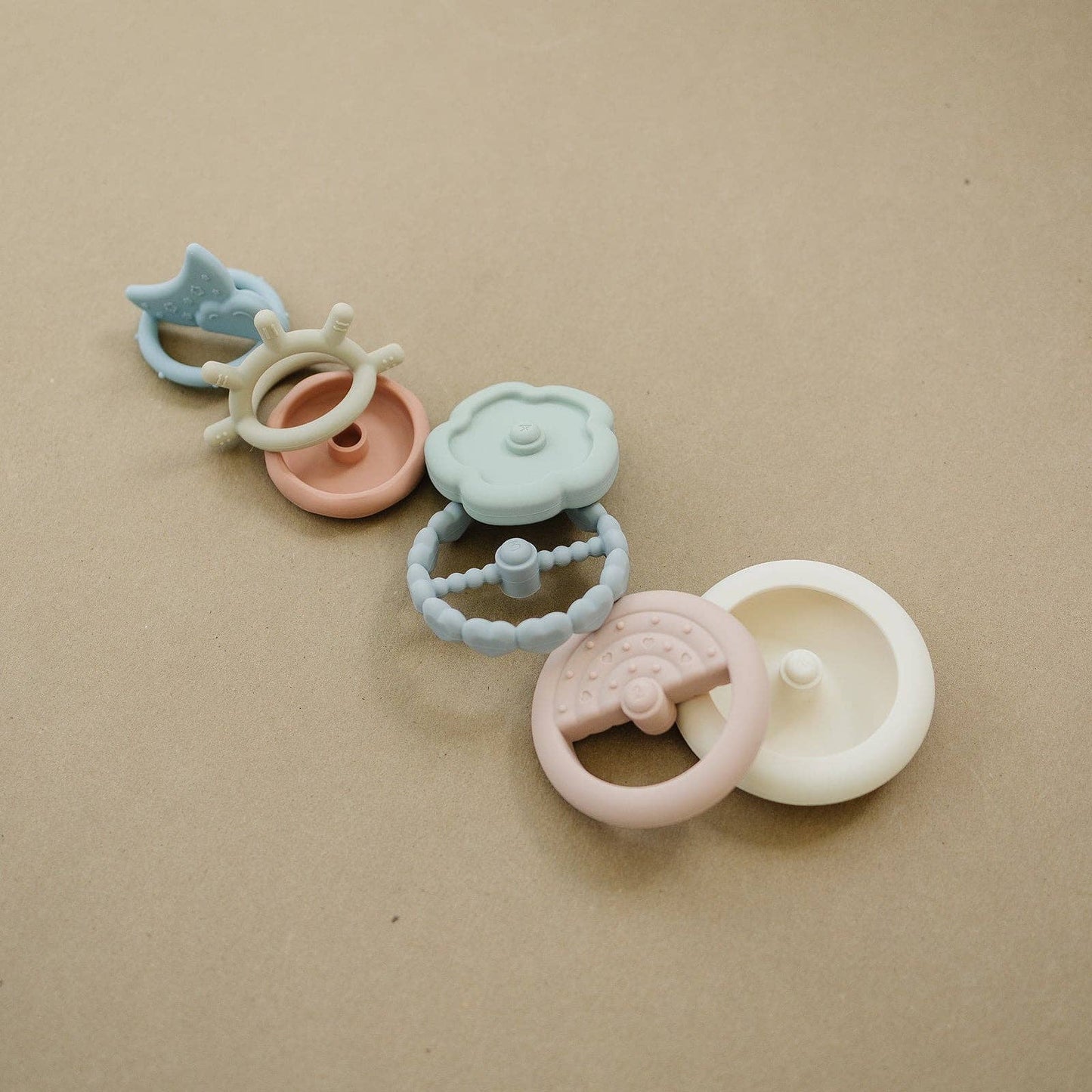 Marlowe & Co - Classic Stacking Teething Ring Toy