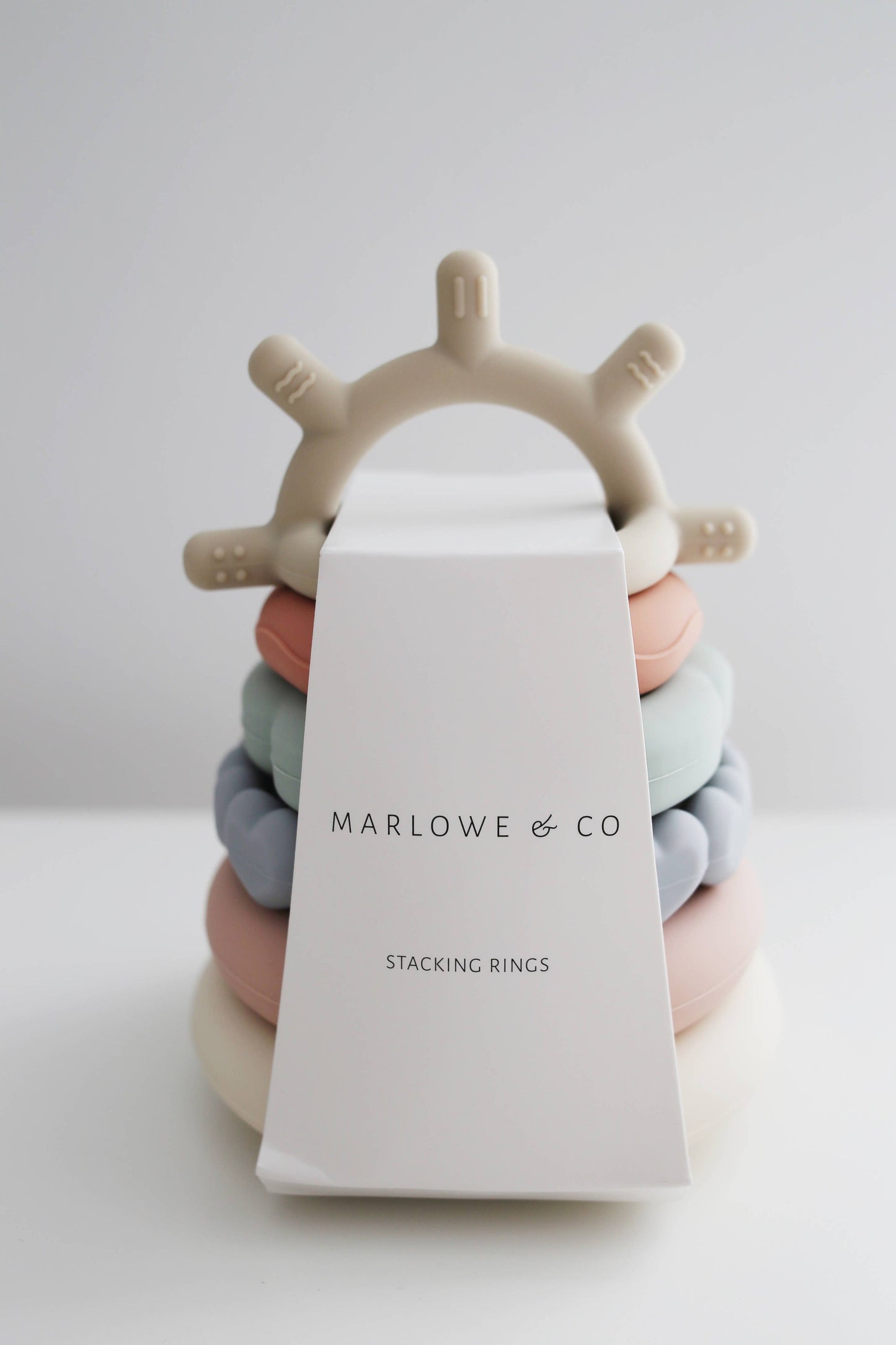 Marlowe & Co - Classic Stacking Teething Ring Toy