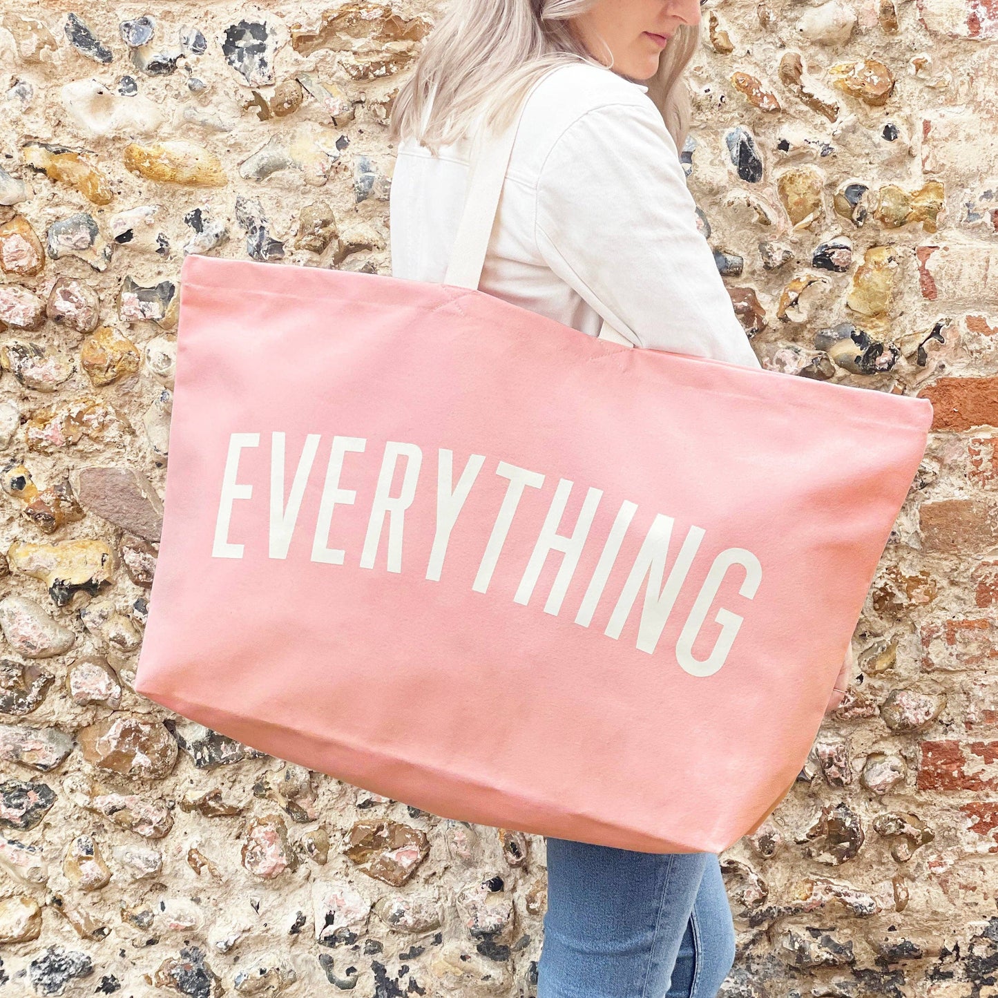 Alphabet Bags - Everything - Pink REALLY Big Bag