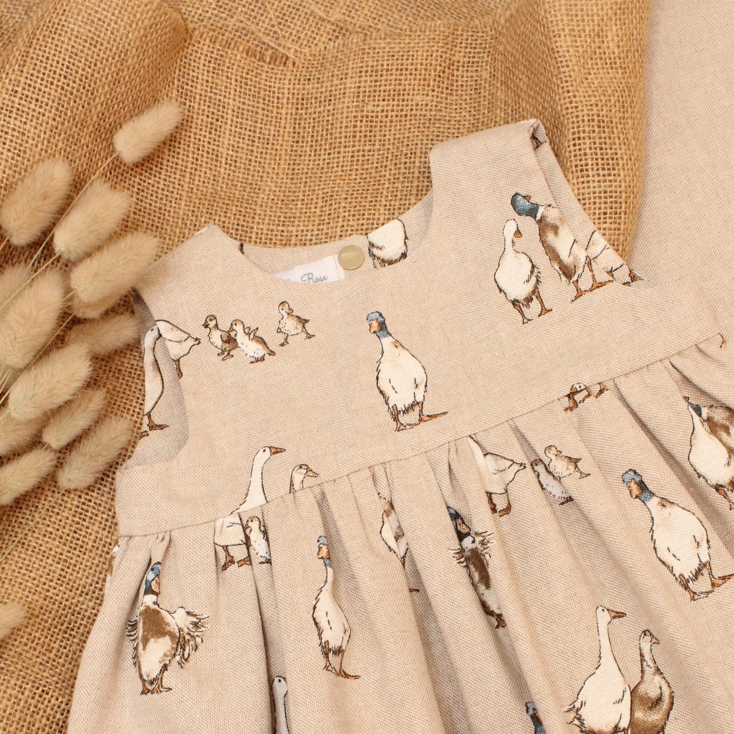 AshleyRose - Linen Duck Dress