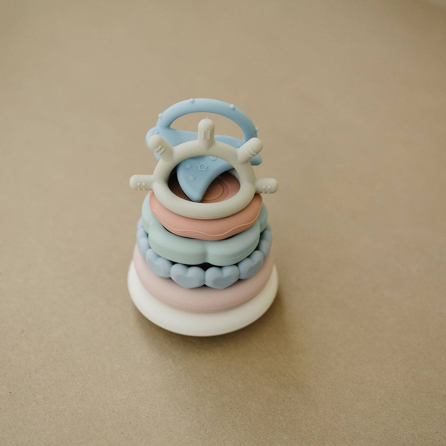 Marlowe & Co - Classic Stacking Teething Ring Toy