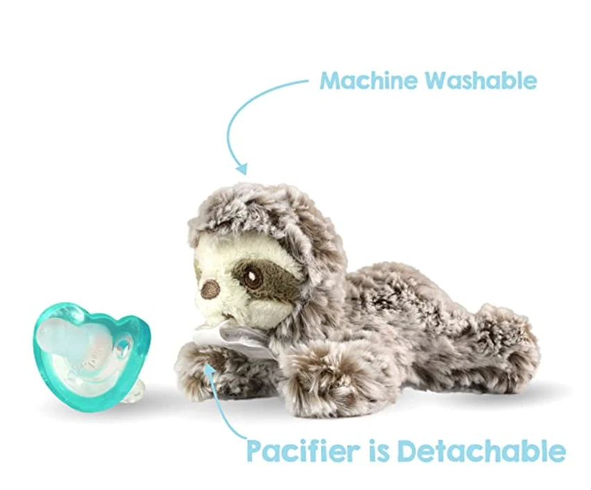 RaZbaby - RaZbuddy Sam Sloth Paci/Teether Holder