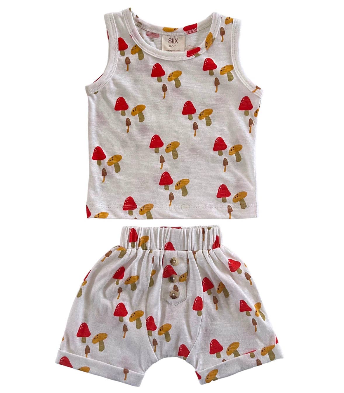 SIIX Collection - Mushroom Tank & Short Set