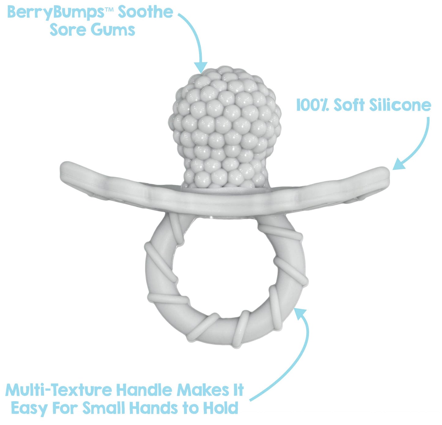 RaZbaby - RaZbuddy Palmer Puppy Paci/Teether Holder