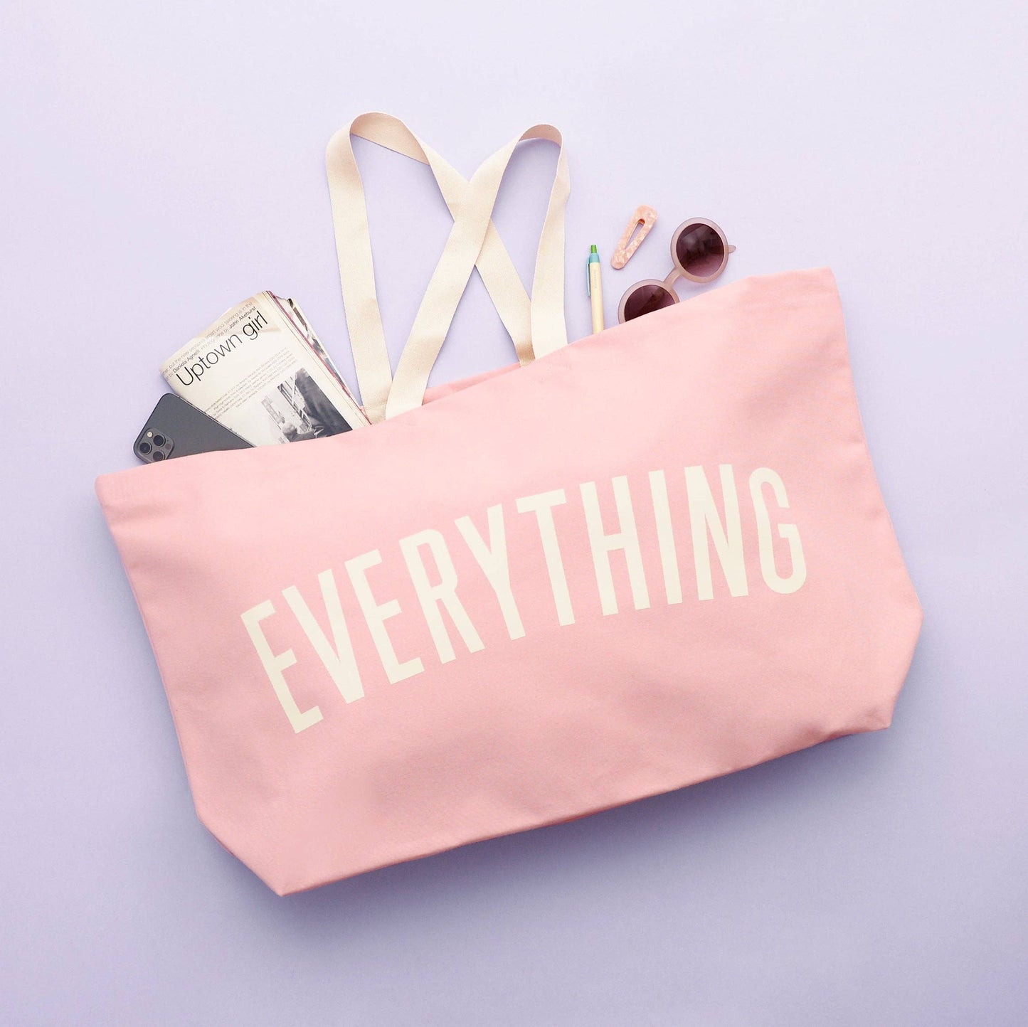 Alphabet Bags - Everything - Pink REALLY Big Bag