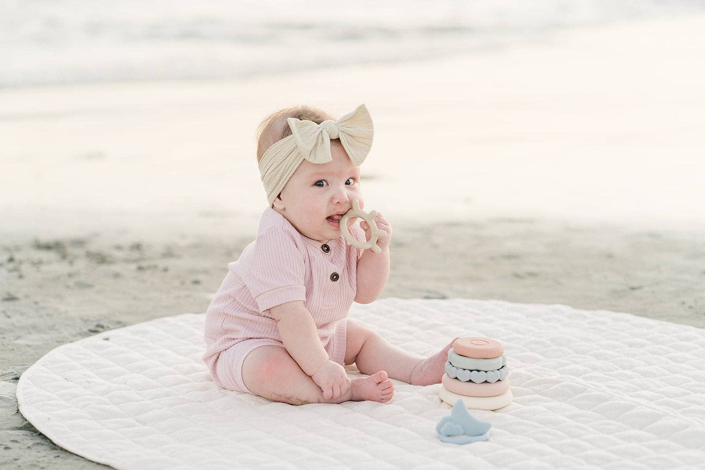 Marlowe & Co - Classic Stacking Teething Ring Toy