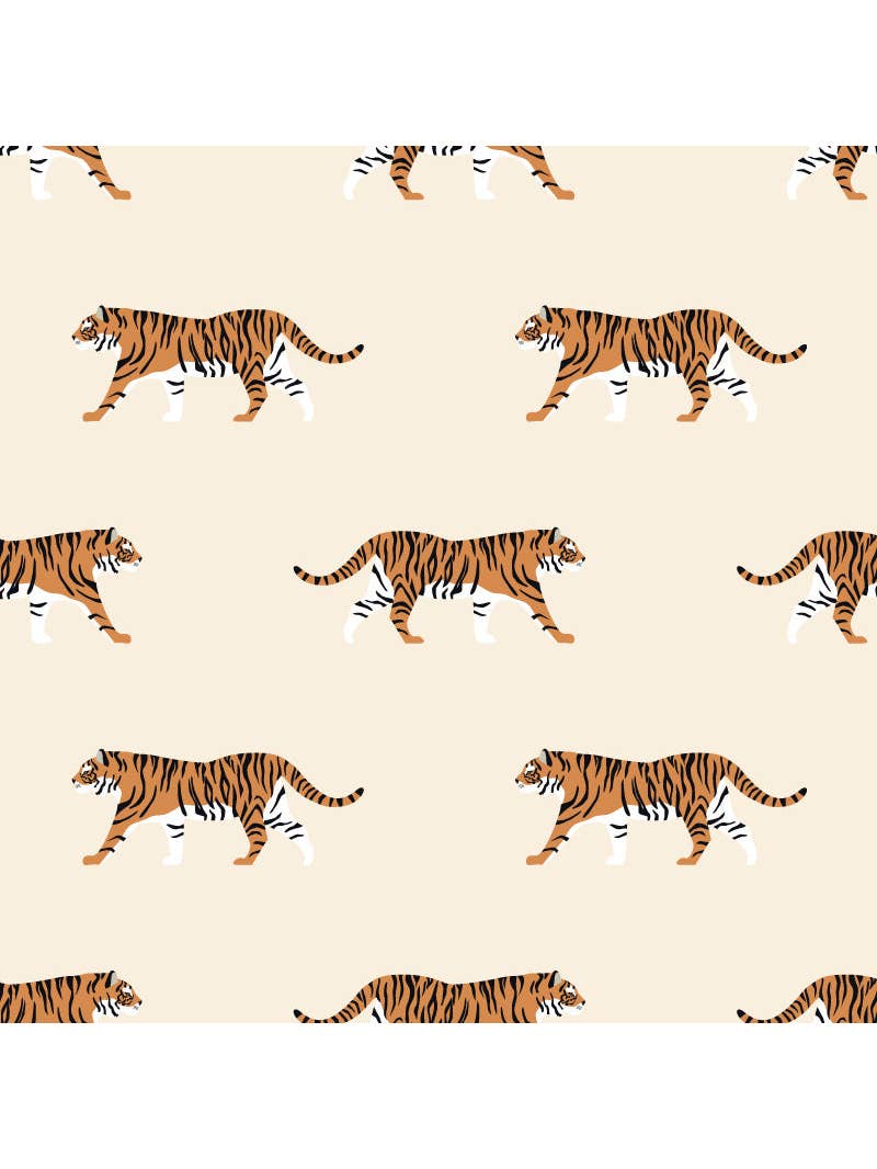 Tiger 2 Piece Bamboo Pajama Set