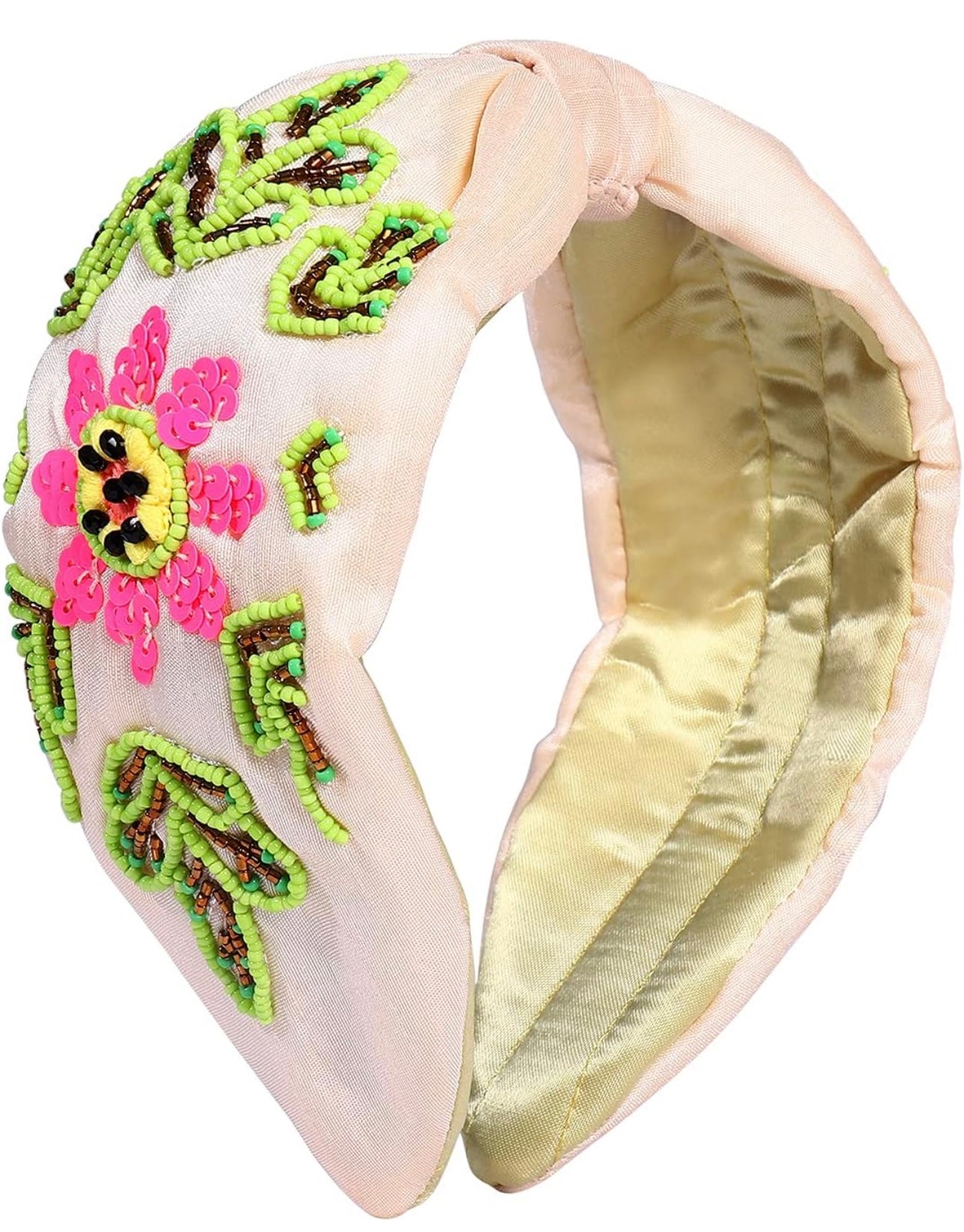 Floral Beaded Headbands