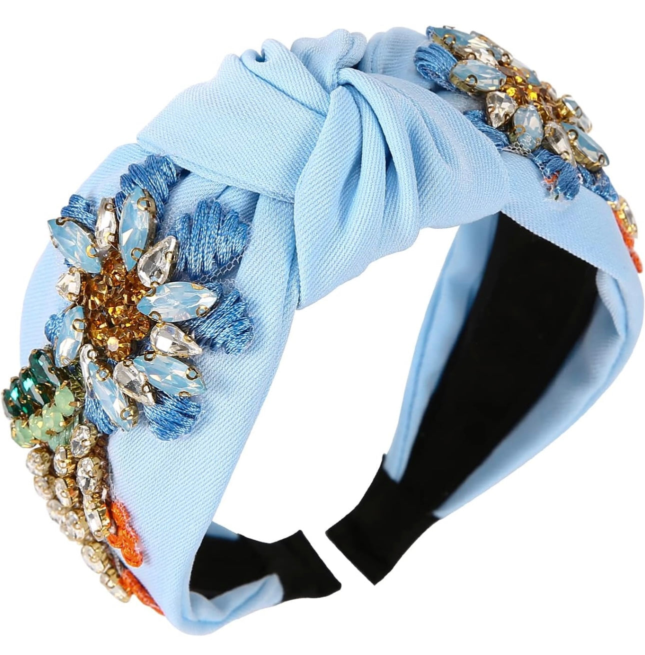 Floral Beaded Headbands