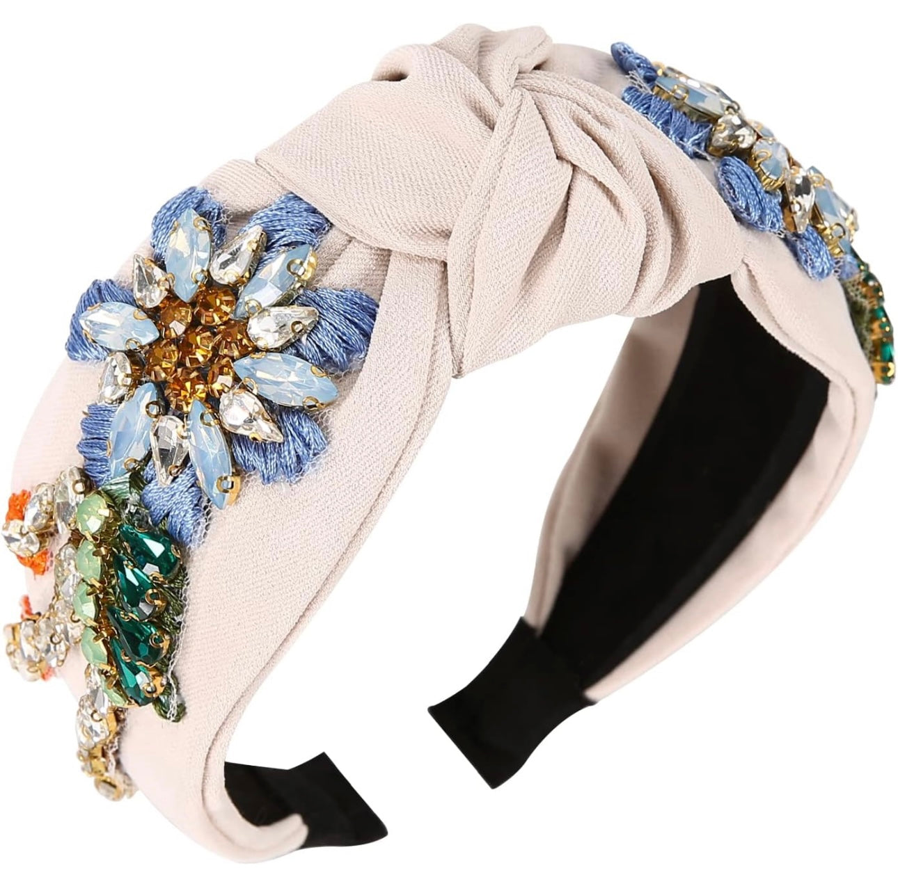 Floral Beaded Headbands