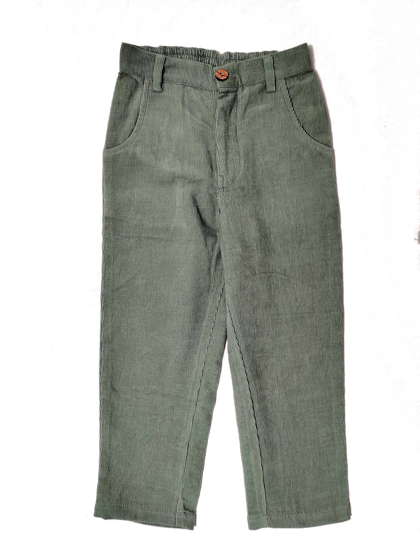Boy’s Corduroy Pants - Camel or Sage