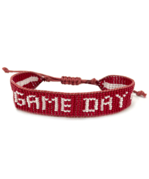Game Day Beaded Bracelet