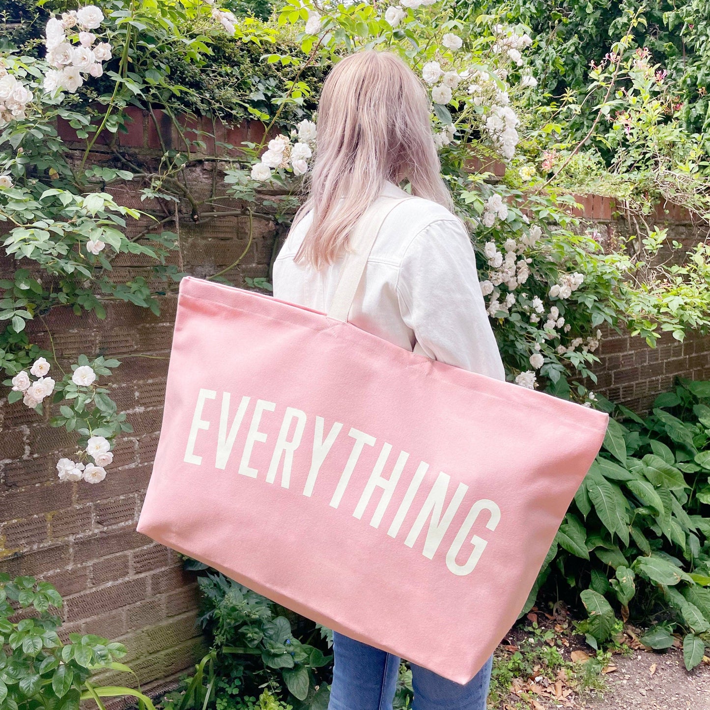 Alphabet Bags - Everything - Pink REALLY Big Bag