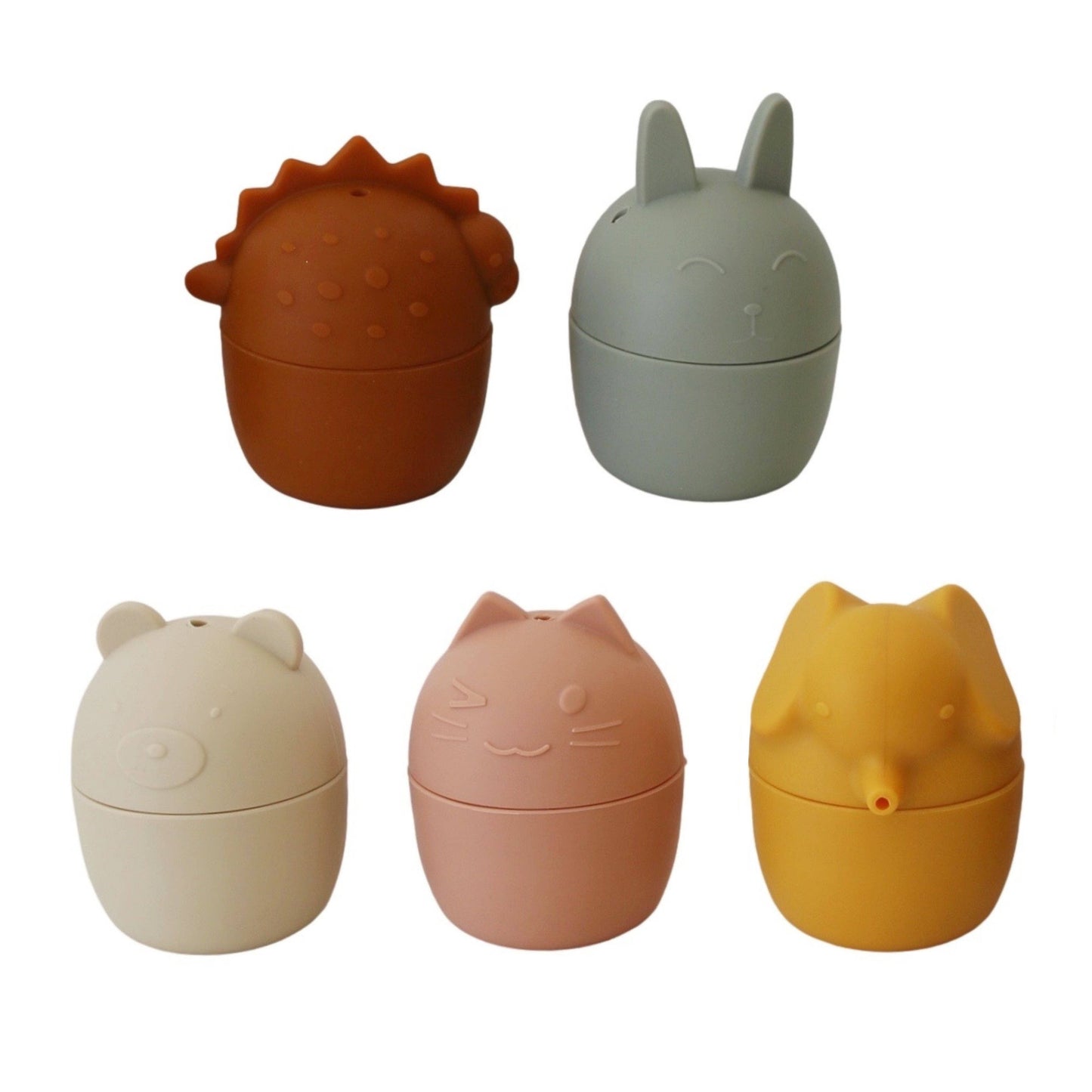 Marlowe & Co - Animal Mold Free Bath Toy Set