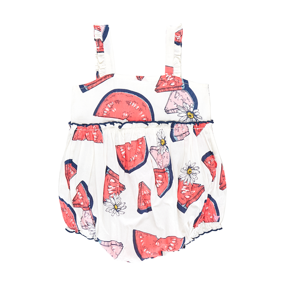 Pink Chicken Baby Girls Sierra Bubble - Slice of Summer
