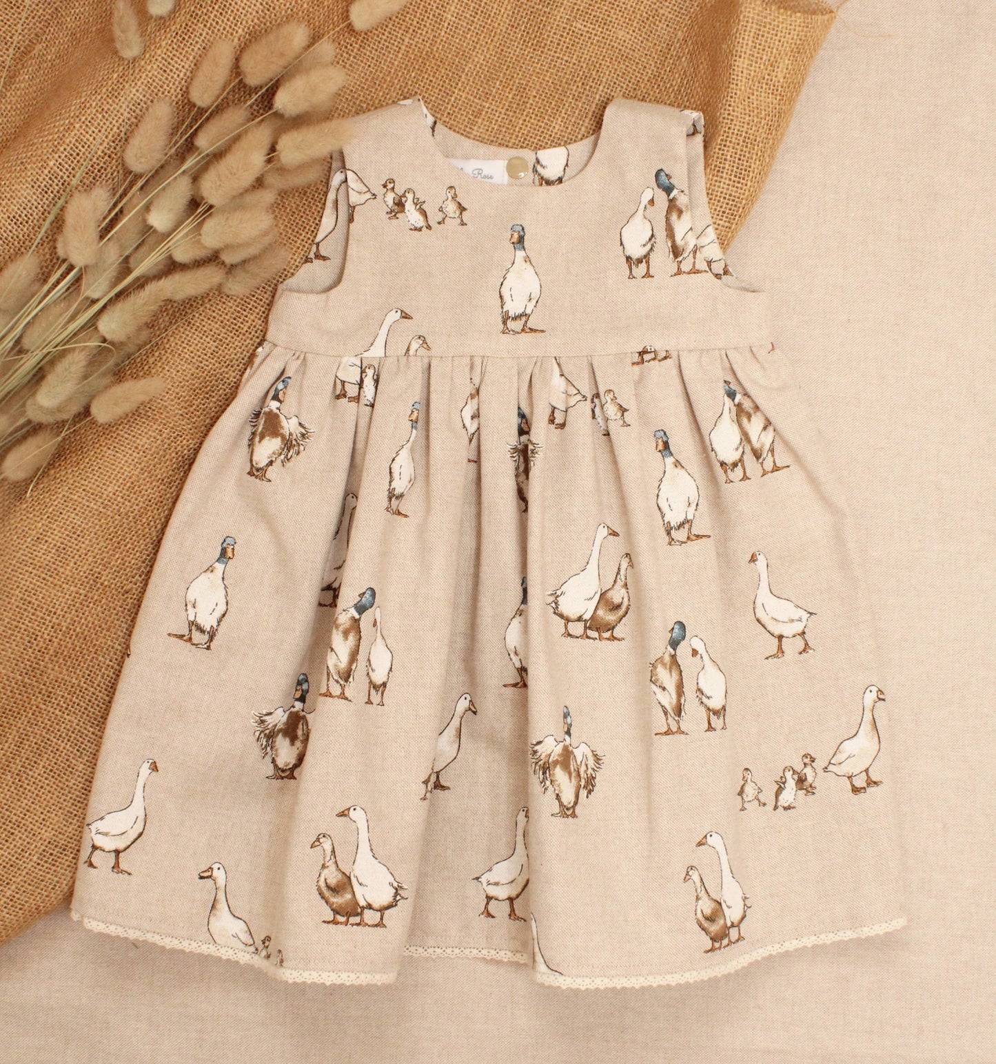 AshleyRose - Linen Duck Dress