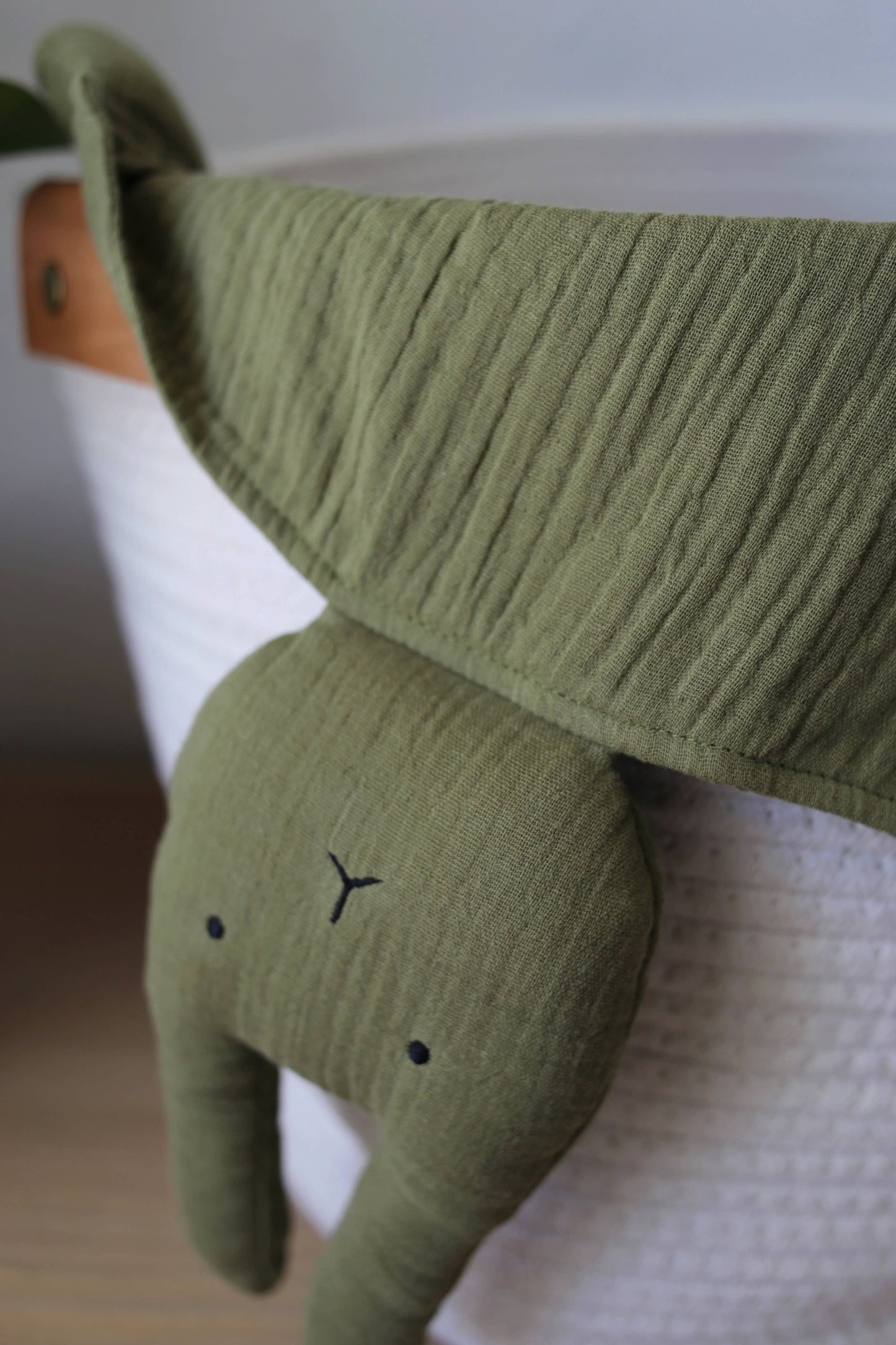 Marlowe & Co - Bunny Lovey Blanket in Assorted Colors