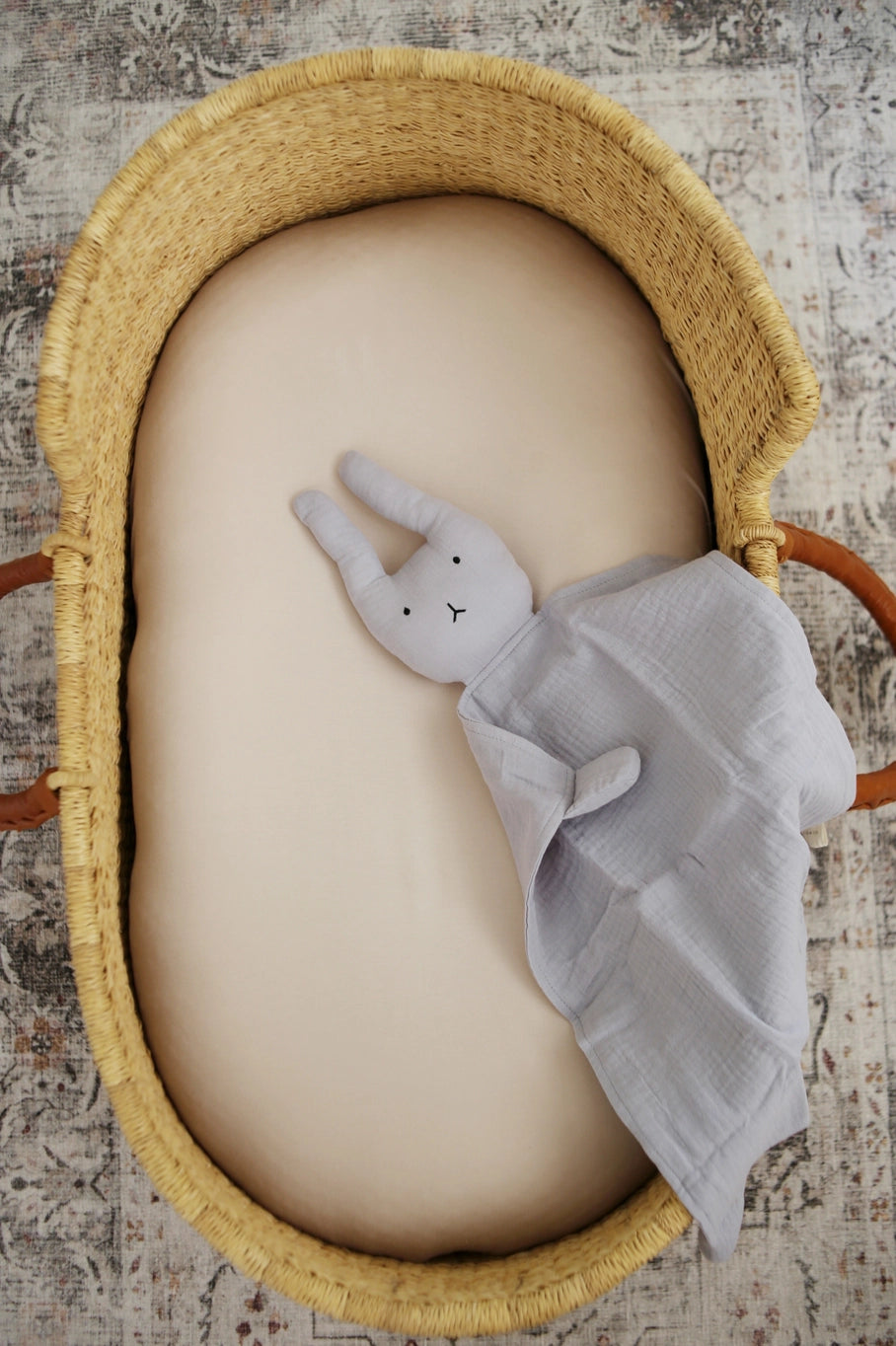 Marlowe & Co - Bunny Lovey Blanket in Assorted Colors