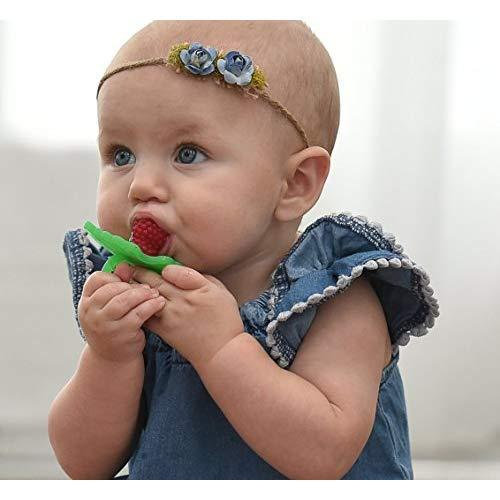RaZbaby - RaZberry Silicone Teether - Coconut or Cookies and Cream