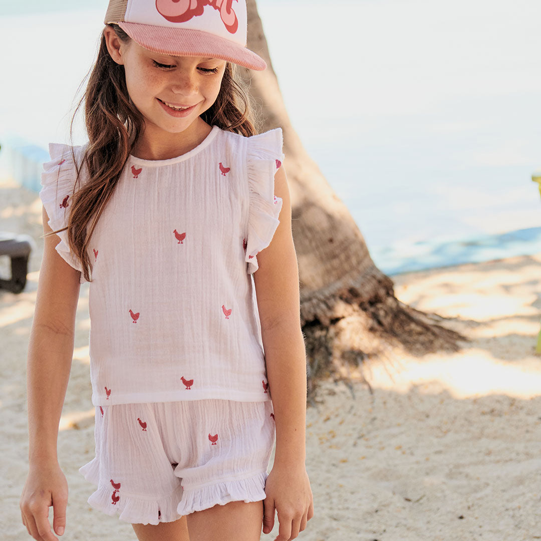 Pink Chicken Girls Roey 2 Piece Set - Pink Chickens
