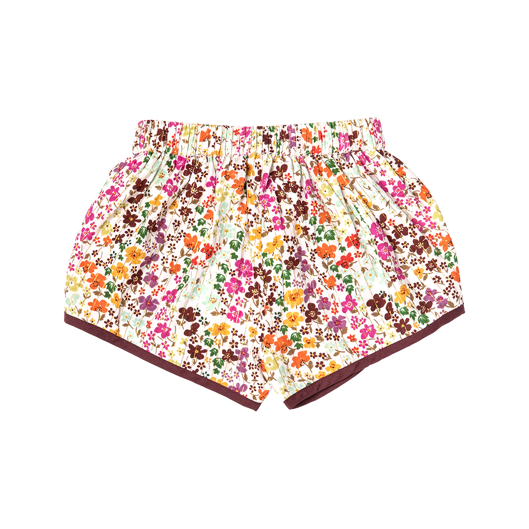 Pink Chicken Multi Ditsy Floral Girls Millie Short