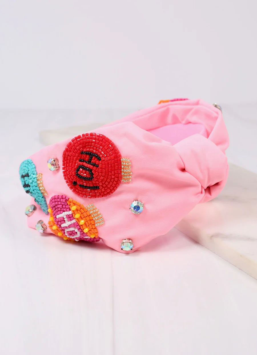 Christmas Beaded Headbands