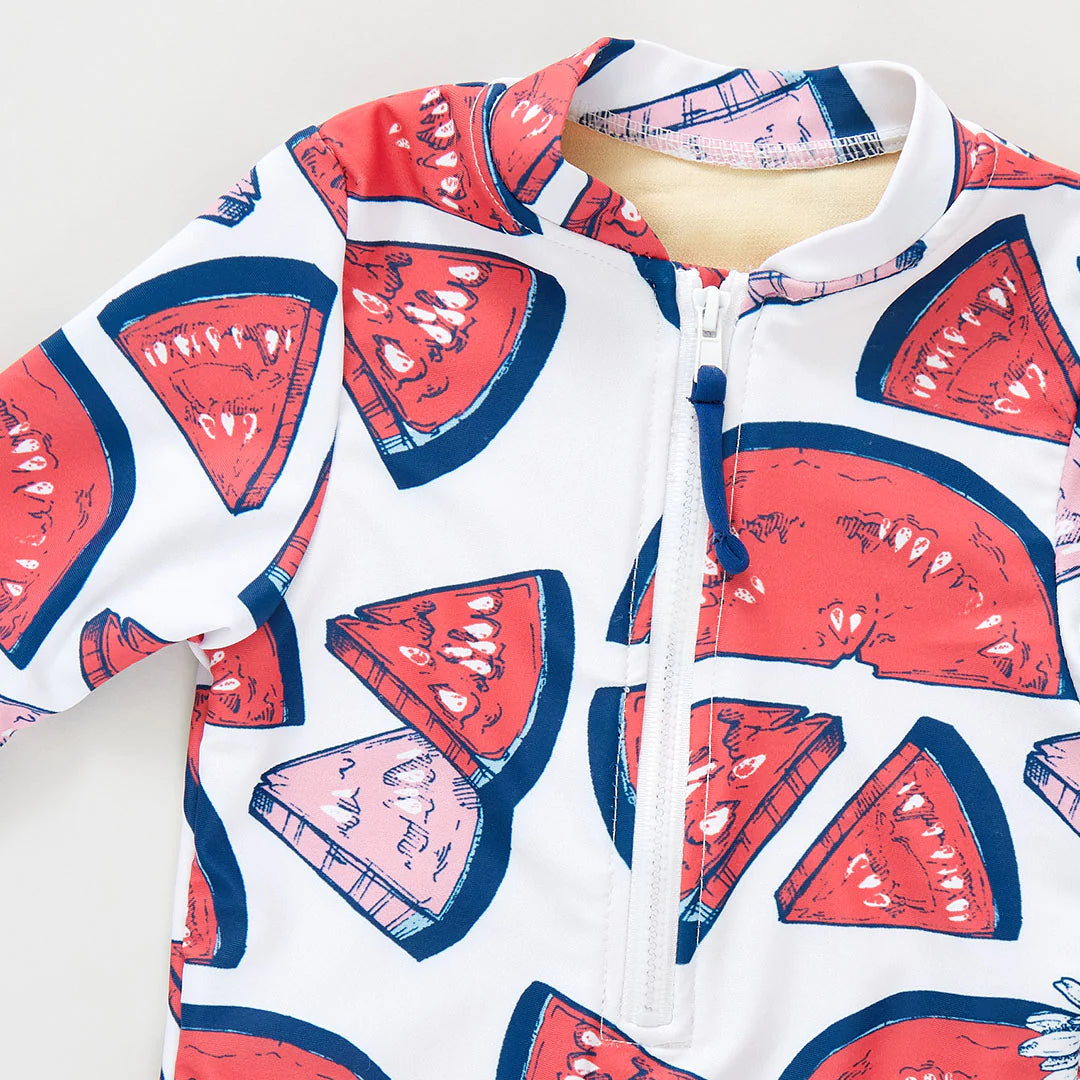 Pink Chicken Girls Arden Suit - Watermelon Puzzle