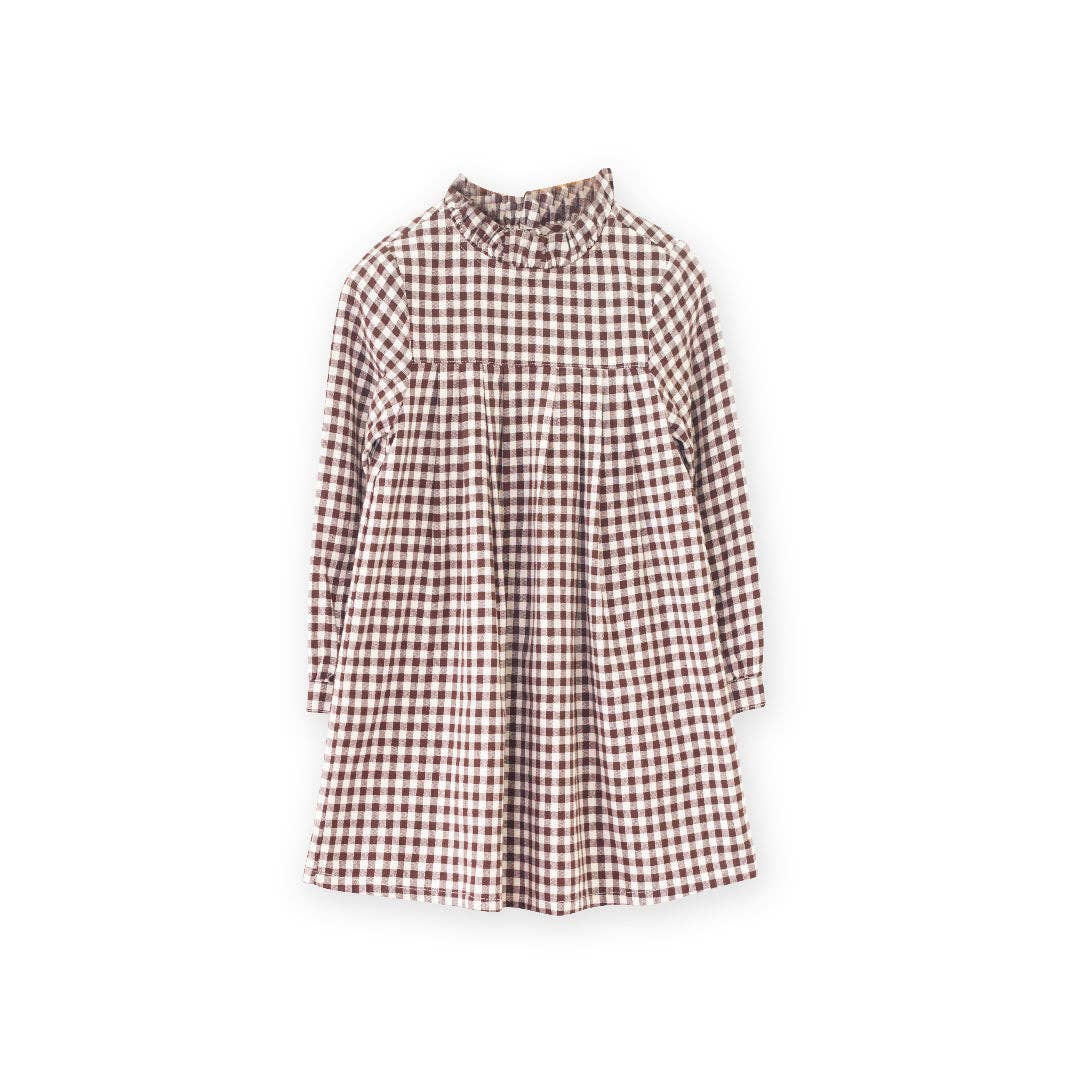 Walnut Check/Gingham Myrtle Dress