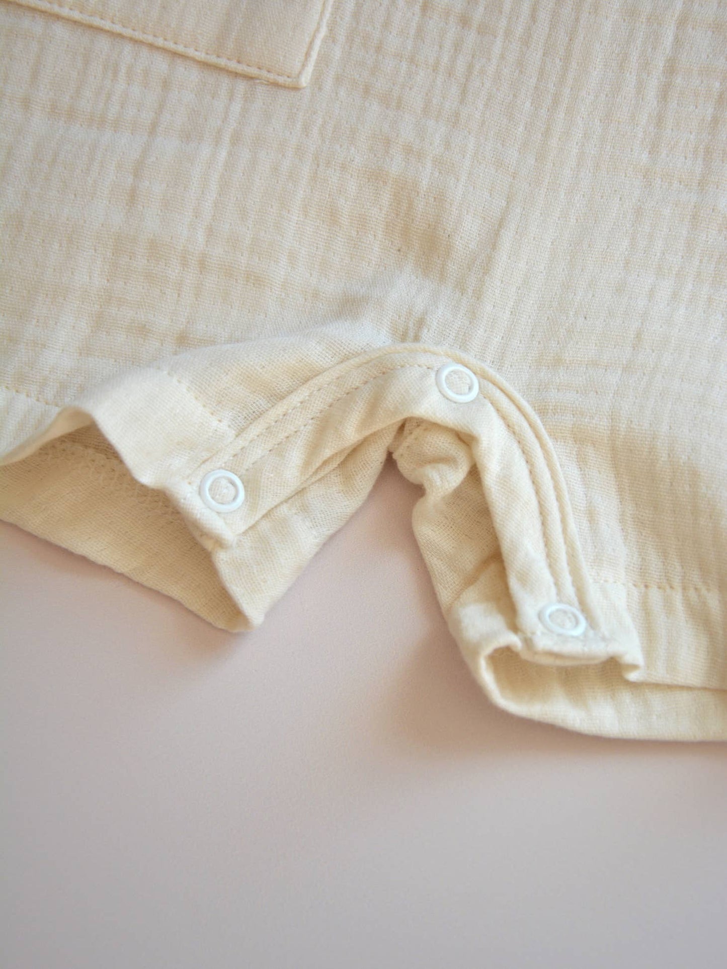 Oscar Front Pocket Muslin Jumpsuit