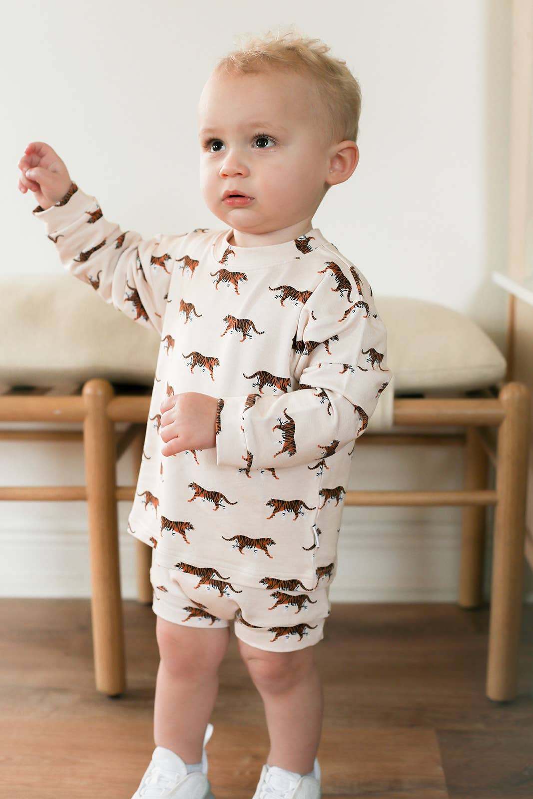 Tiger Bamboo Sweatshirt Set