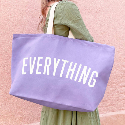 Alphabet Bags - Everything - Lavender REALLY Big Bag