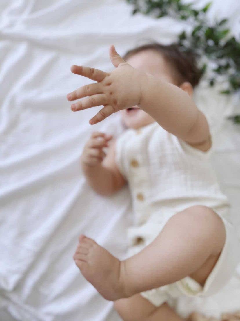 Oscar Front Pocket Muslin Jumpsuit