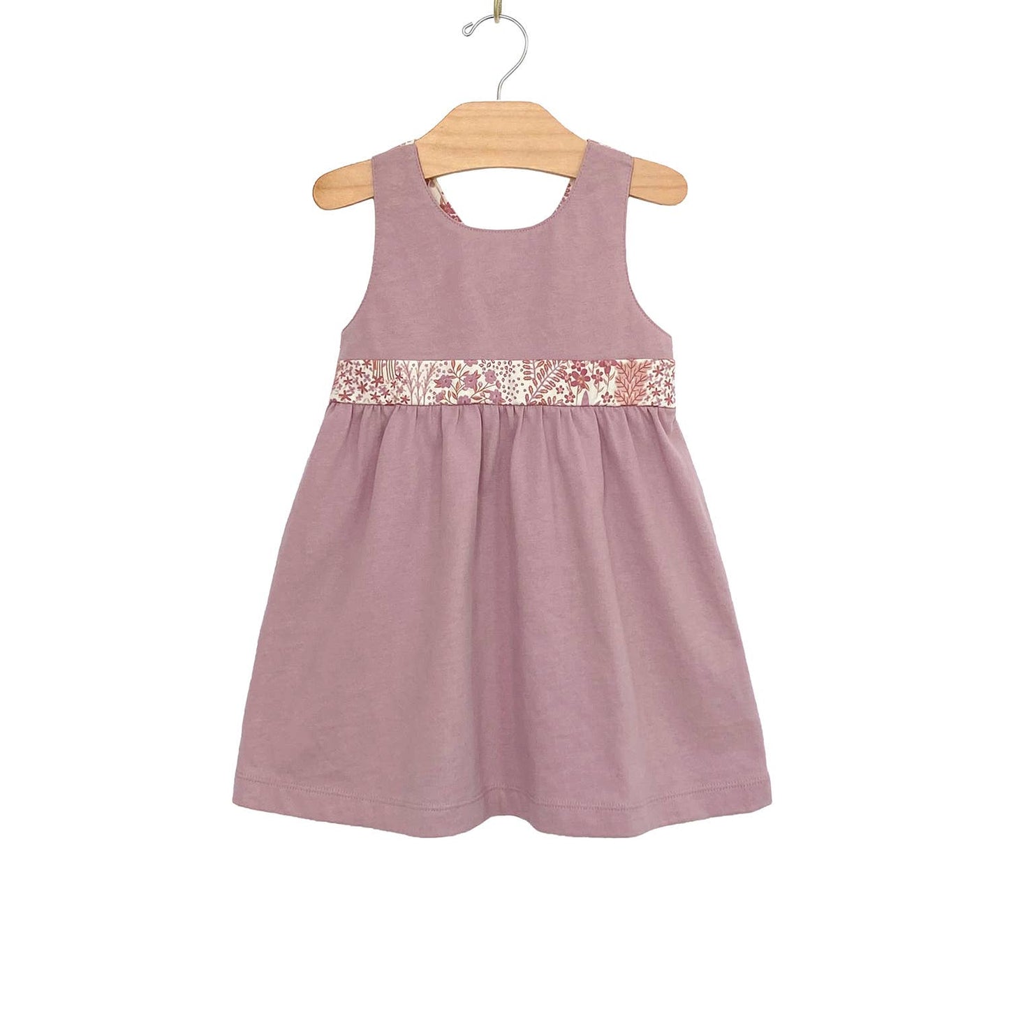 City Mouse Studio - Empire Dress- Pastel Gardens