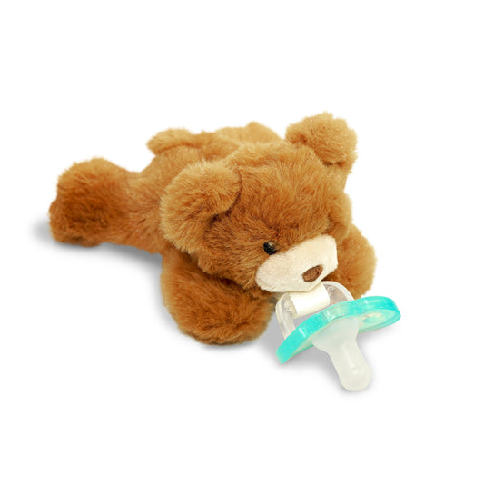 RaZbaby - RaZbuddy Bobby Bear Paci/Teether Holder