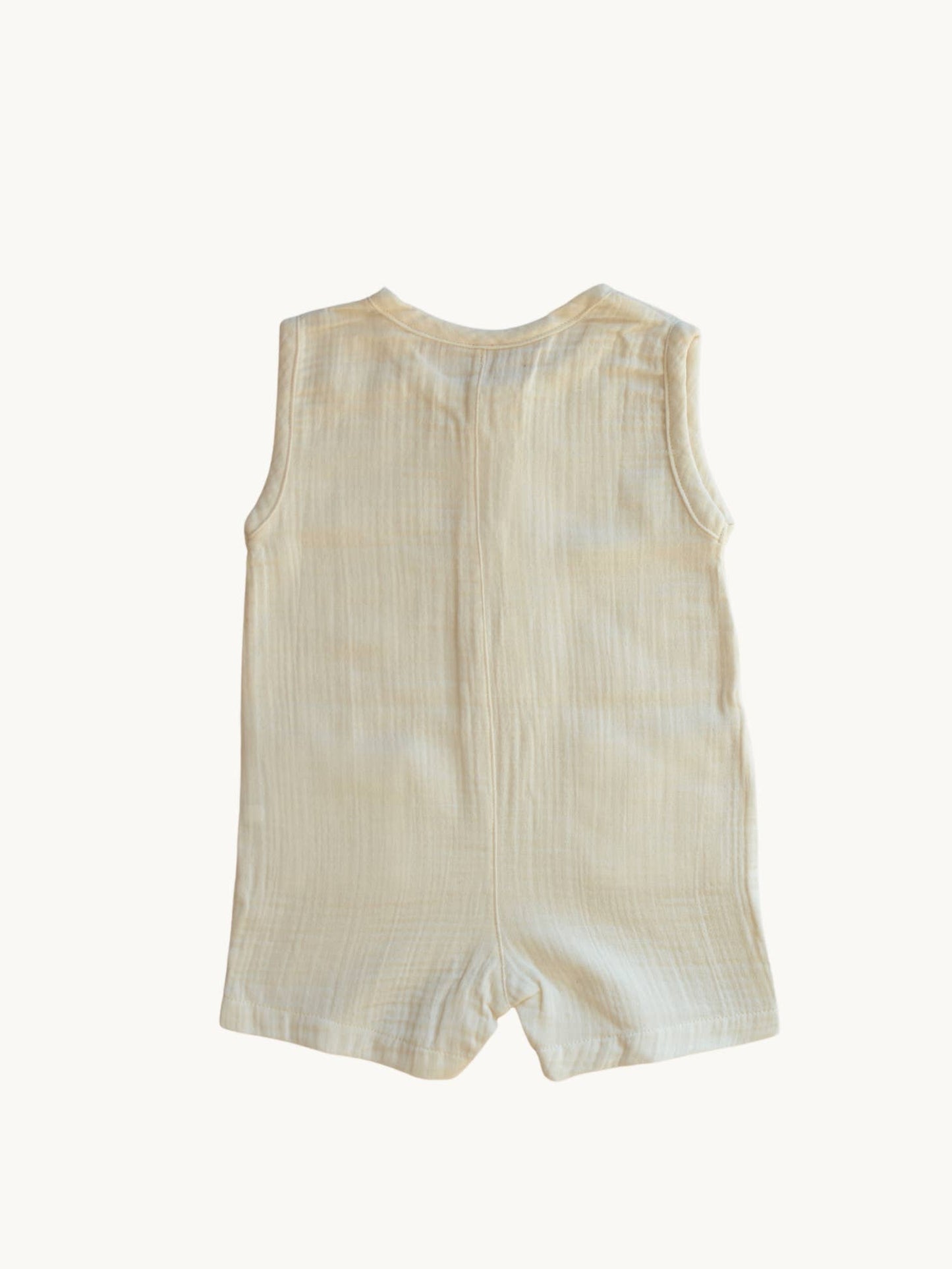 Oscar Front Pocket Muslin Jumpsuit