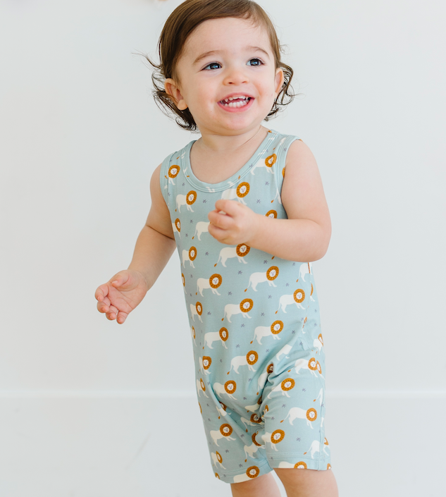 You're my Mane Squeeze - Lion Short Tank Romper