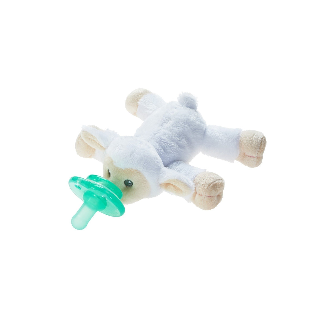 Nookums Paci-Plushies Buddies - Lovie Lamb with Cross