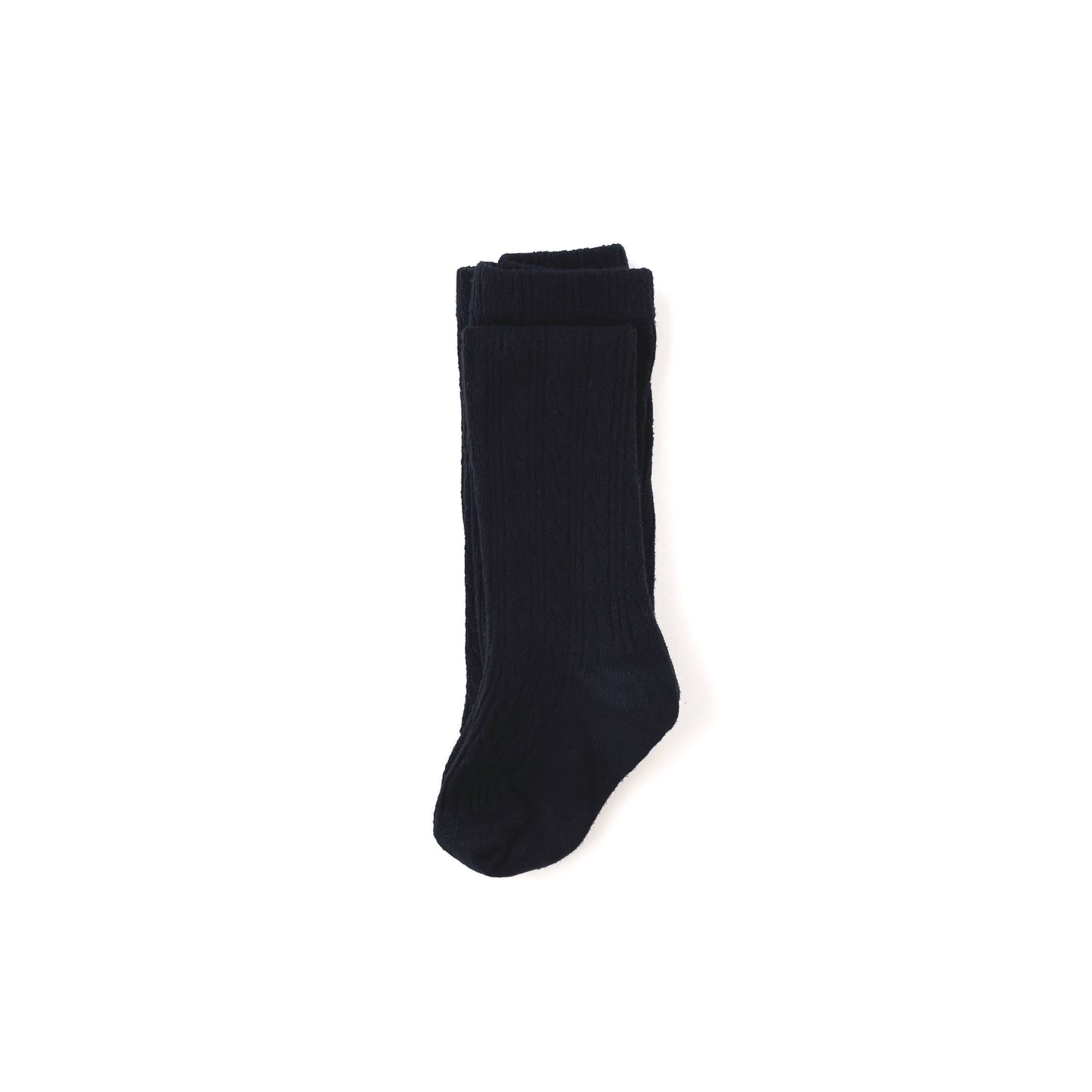 Little Stocking Co. Cable Knit Tights - Black, Crimson, Oat, or Vanilla