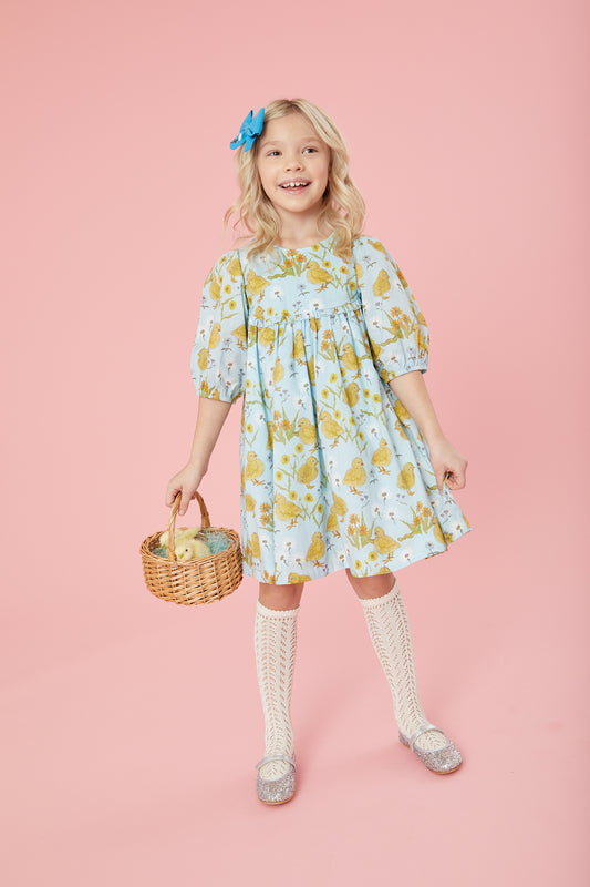 Pink Chicken Chick Garden Girls Rowan Dress