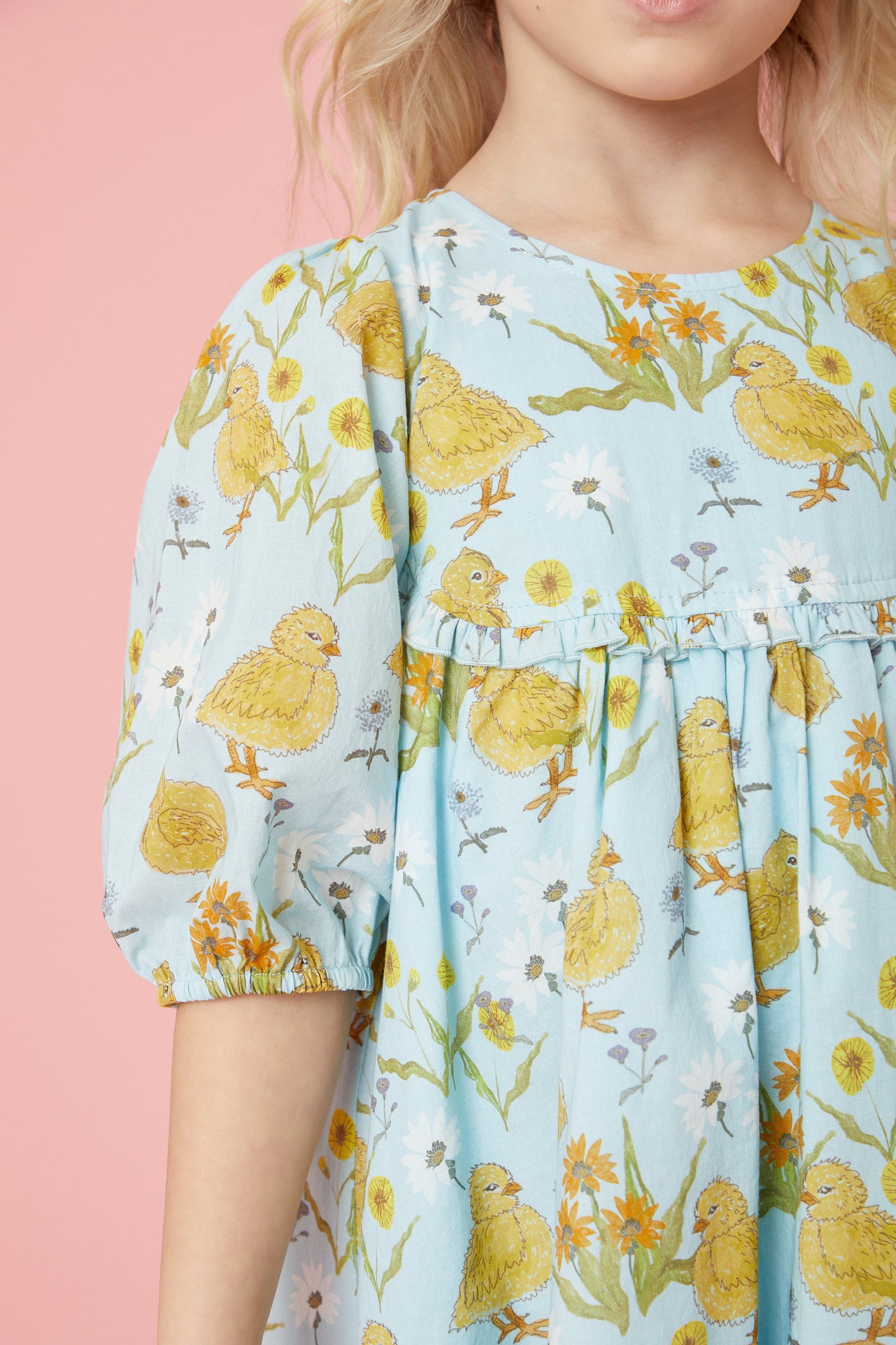 Pink Chicken Chick Garden Girls Rowan Dress