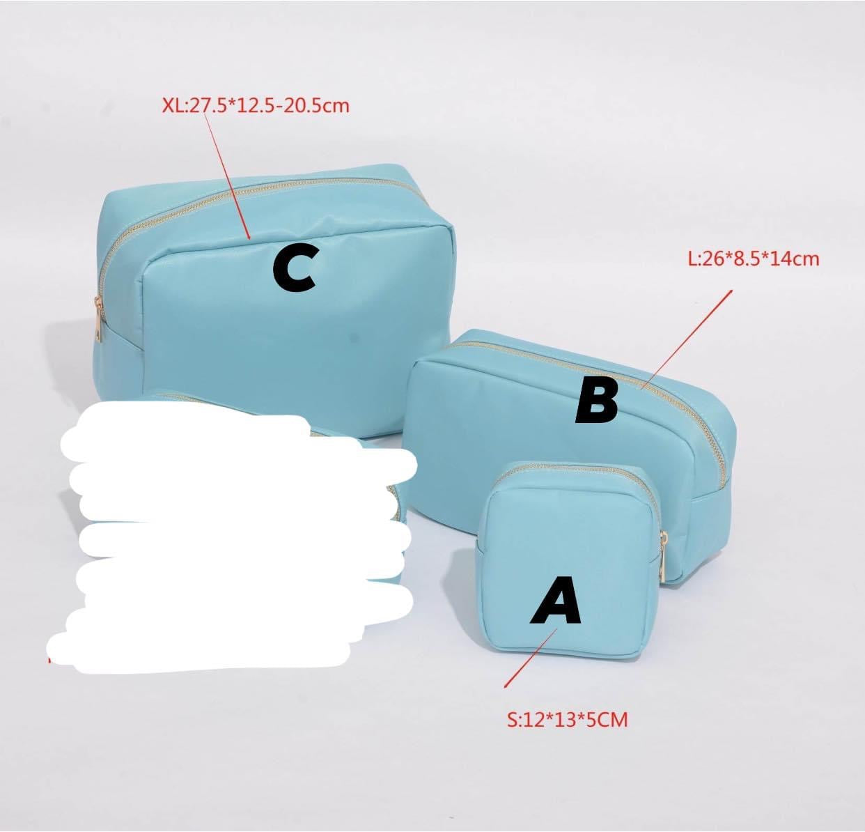 Customizable Bags - Makeup/Toiletry Style