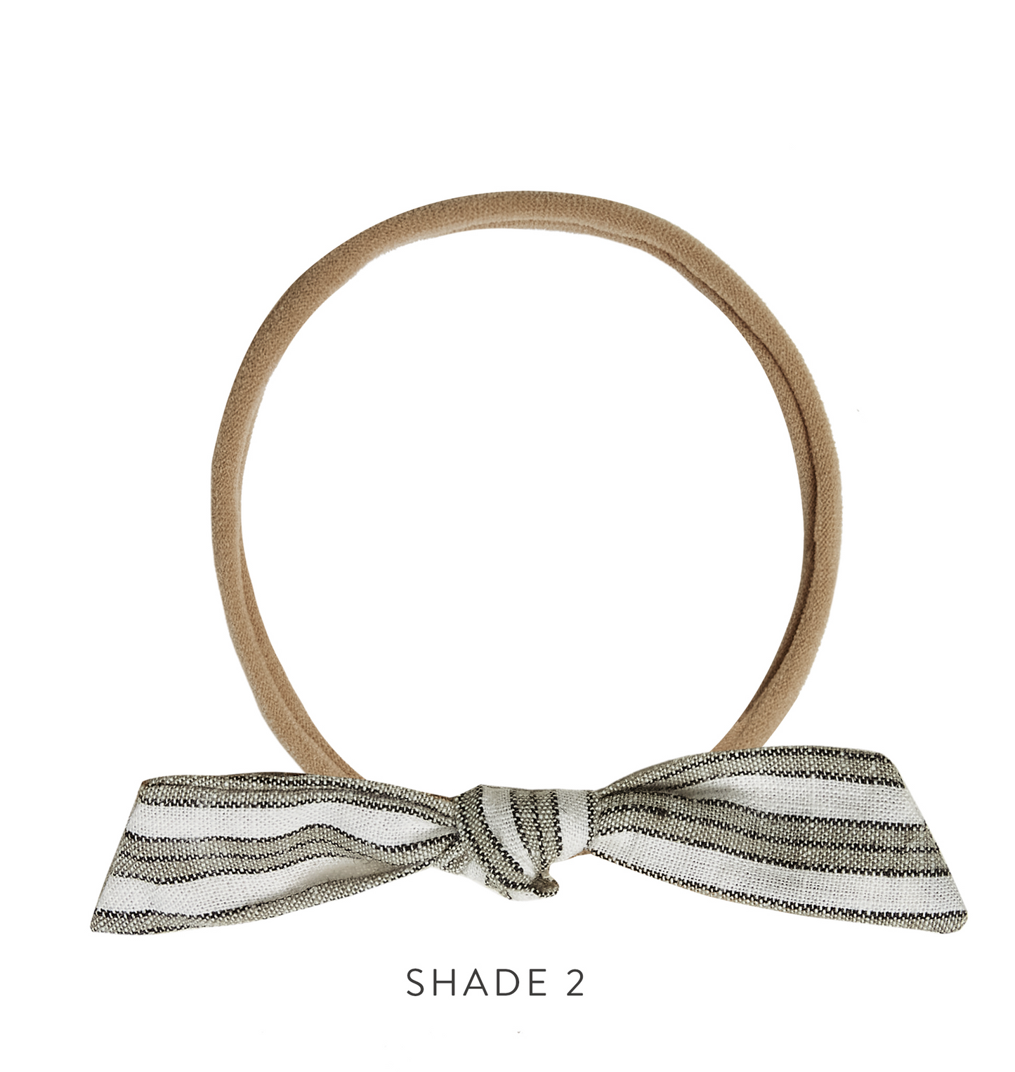 Rylee + Cru Railroad Stripe Little Knot Headband