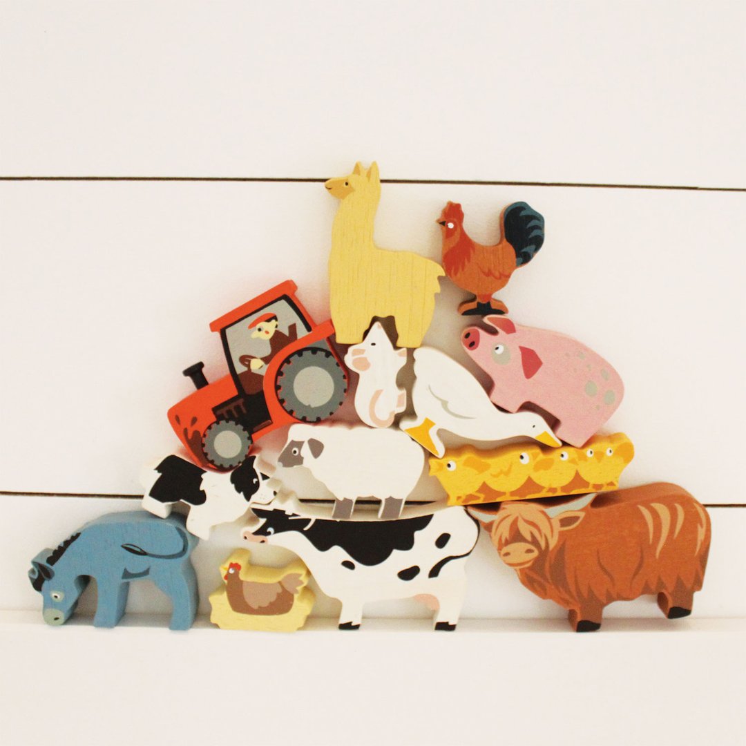Tender Leaf Toys - Small Wooden Animal & Figures