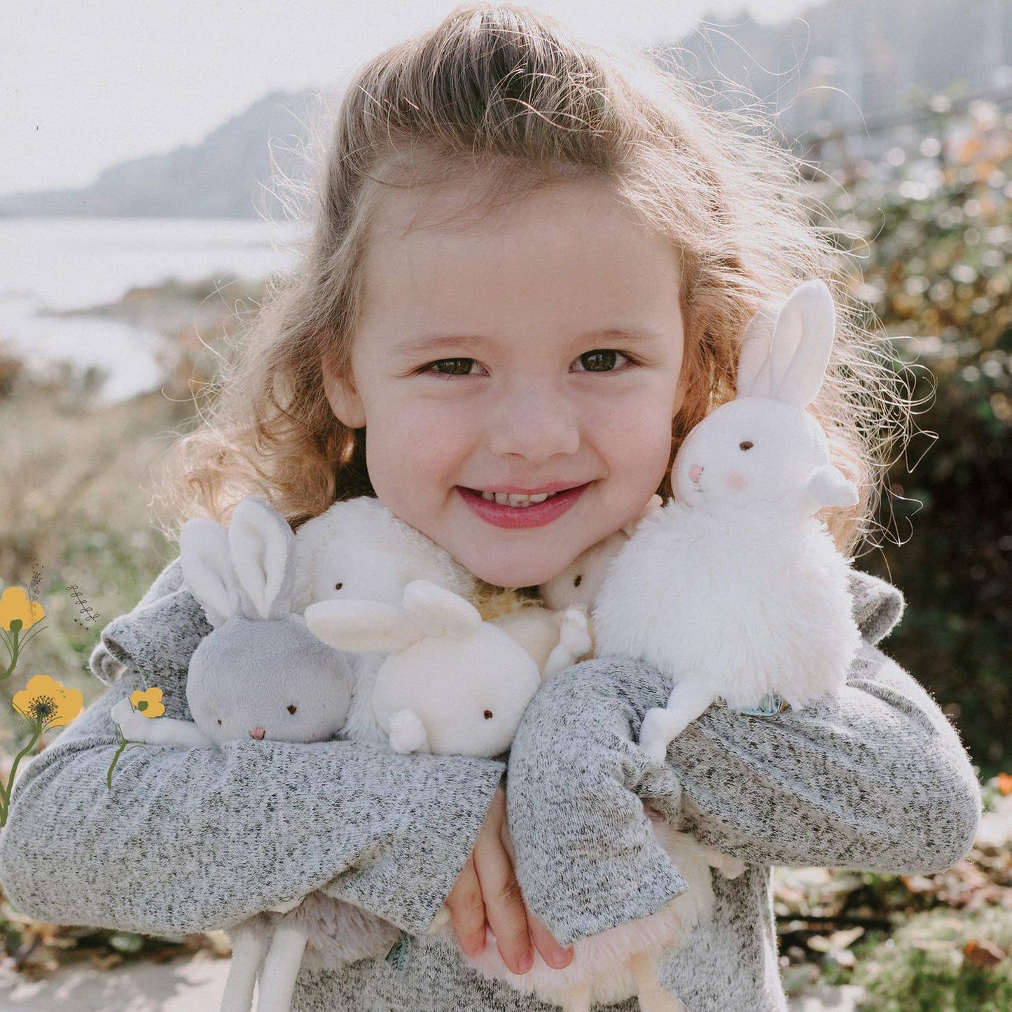 Bunnies By the Bay - Bloom Roly Poly Bunny