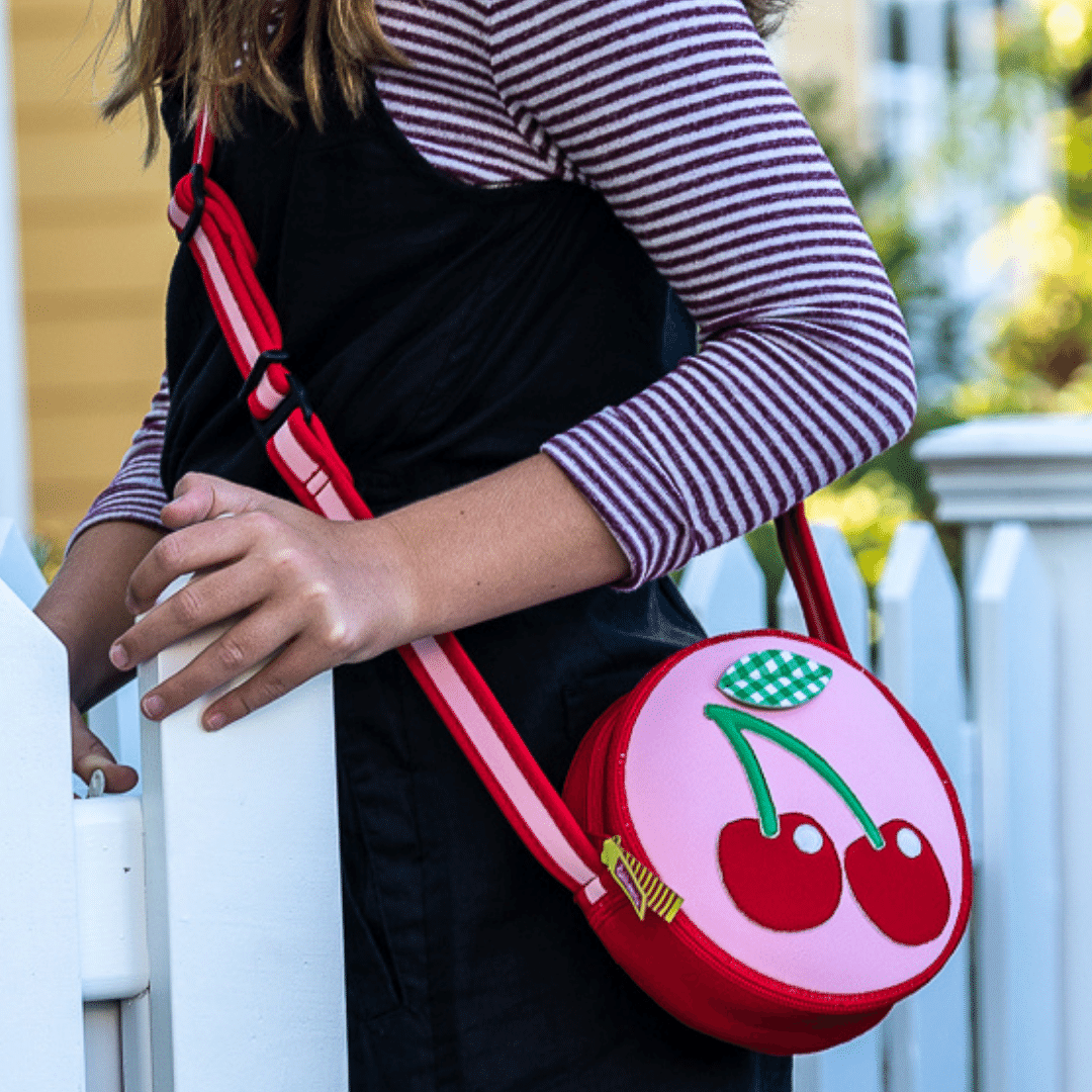 Crossbody Bag/Purse - French Bulldog, Cherry, Kitty, Strawberry