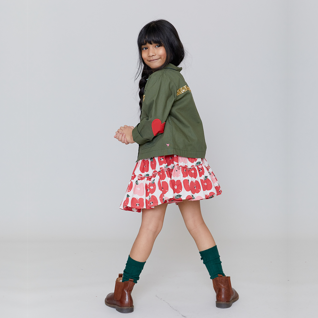 Pink Chicken Army Clover Jacket