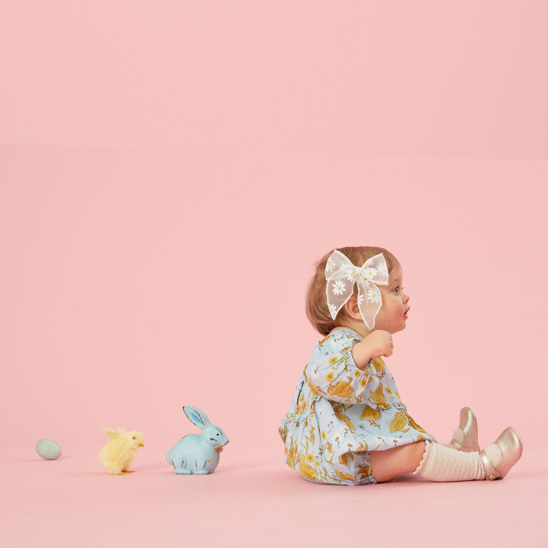 Pink Chicken Chick Garden Baby Girls Rowan Bubble